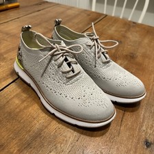 Cole Haan Womens Zerogrand Stitchlite Oxfords Python Heel Tongue Size 5B Nwob