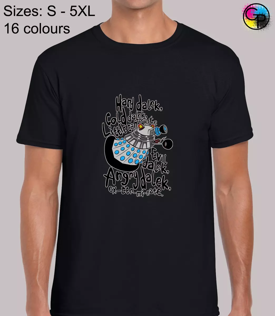 Hard Dalek UK TV Drama Show Inspired Novelty Regular Fit T Shirt
