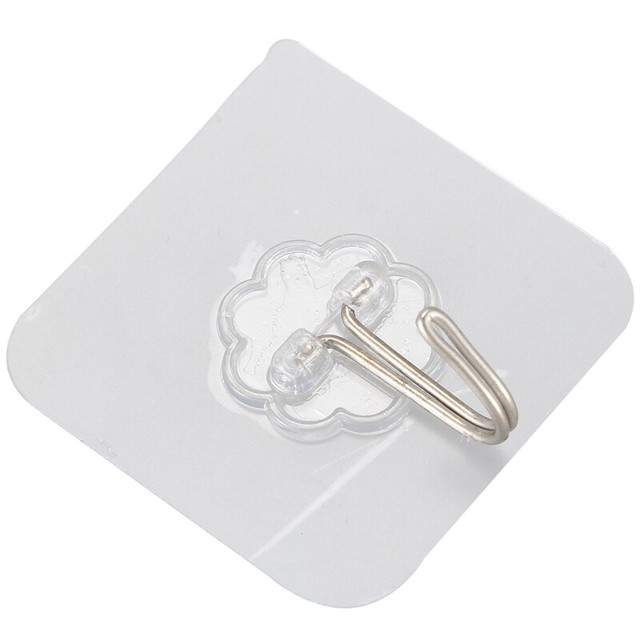 Adhesive Hooks Wall Hooks Heavy Duty Stick On Strong Waterproof