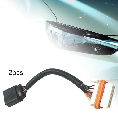 Headlight Wiring Harness Adapter 7L6971071A Easy to Install Direct Replaces - Picture 2 of 8