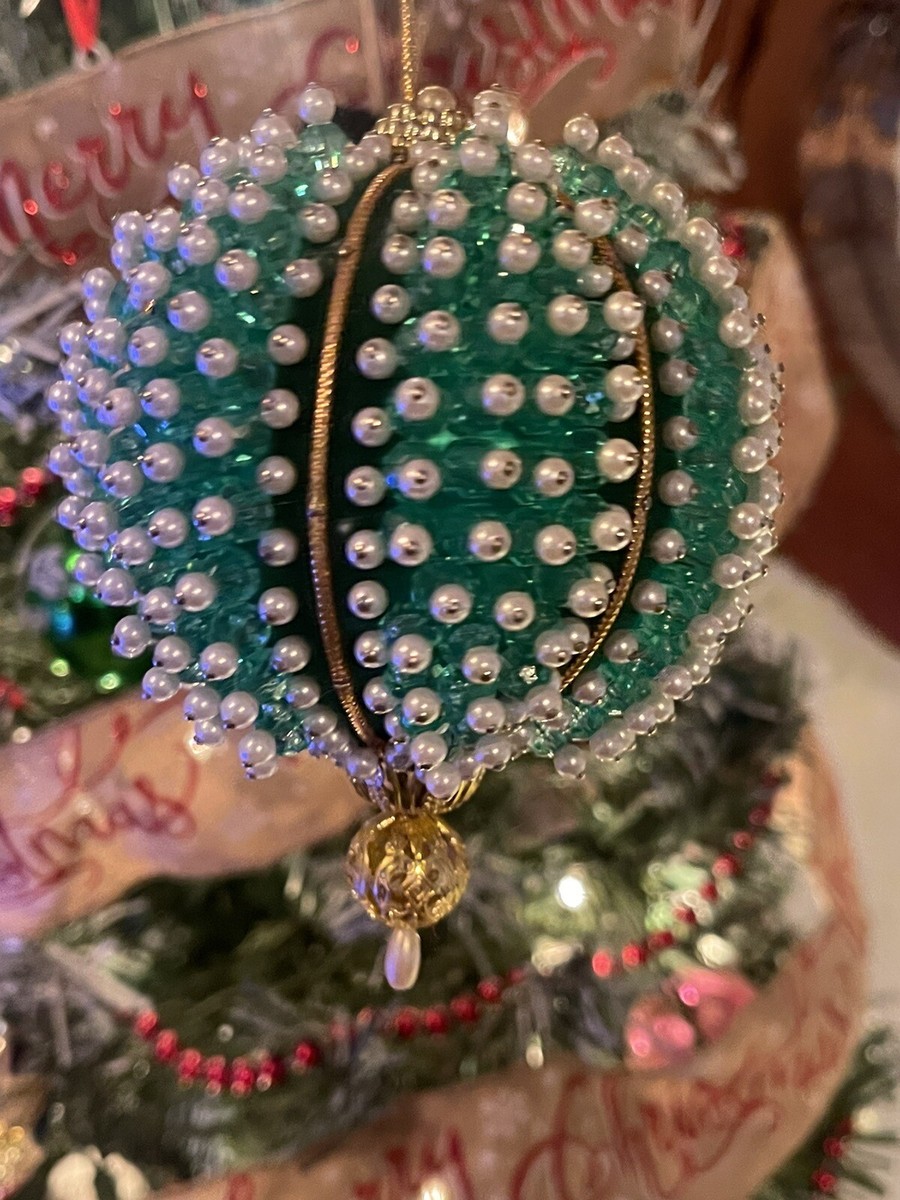 Vintage Handmade LARGE 4” Diameter Christmas Push Pin