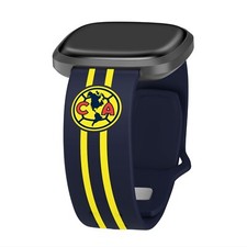 Correa de reloj Affinity Bands Club America HD compatible con Fitbit Versa y Sense