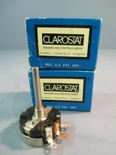 CLAROSTAT POTENTIOMETER 58C150K Lot of two 753-0496