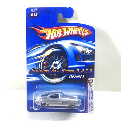 Mattel Hot Wheels 2005 First Editions Realistix Prototipo Alfa Romeo B.A.T 9, 3+