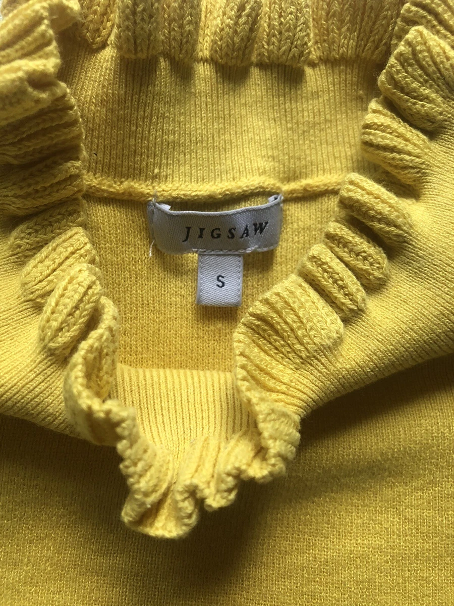 Jigsaw yellow shop jumper
