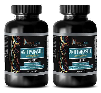 Black walnut hull powder - ANTI-PARASITE COMPLEX 1485 mg - Enhancing Vigor - 2 B