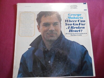 George Maharis (3646) Where Can You Go For A Broken Heart? 1963 EPIC BN 26064 US