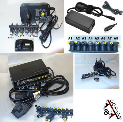 Universal Netzteil 12W 24W 40W 90W 96W 100W 3V 12V 16V 19V 20V 1A 2A 3A 4A 5A