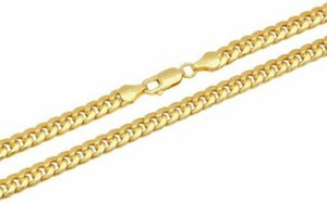 10k Yellow Gold 4mm Miami Cuban Link 
