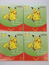 2021 McDonalds POKEMON Set UNOPENED Lot of 4