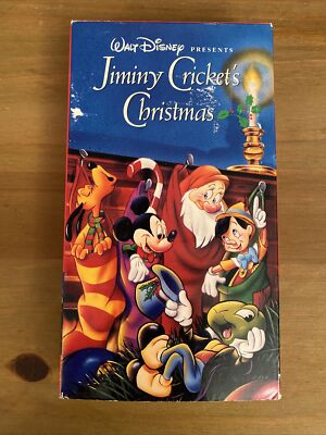 Jiminy Cricket's Christmas, Walt Disney, VHS | eBay