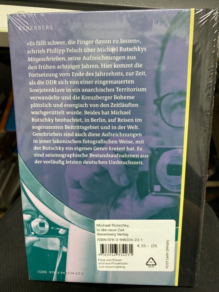 Thumbnail - In Die Neue Zeit : Aufzeichnungen 1988-1992. "es Fällt Schwer, Die