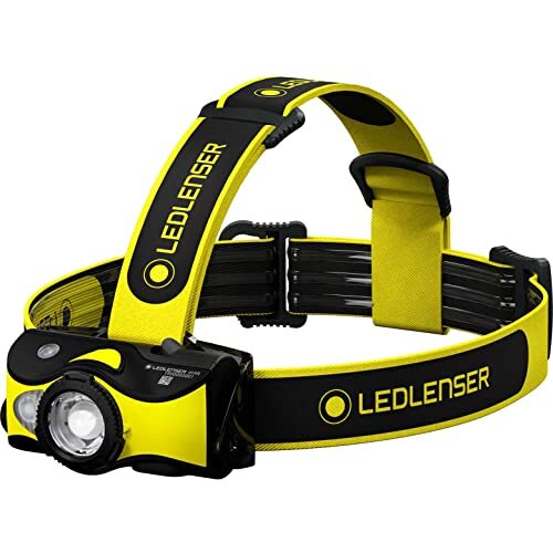 Ledlenser iH9R Torcia frontale professionale LED, ricaricabile con (L1X)