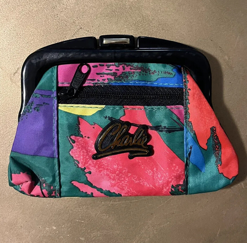 Vintage 1980/90's Revlon Charlie Perfume Clutch Coin Purse