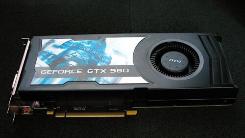 ✨ MSI NVIDIA GeForce GTX 980  - PCIe Grafikkarte - 4 GB GDDR5 - TOP - Bild 1 von 2