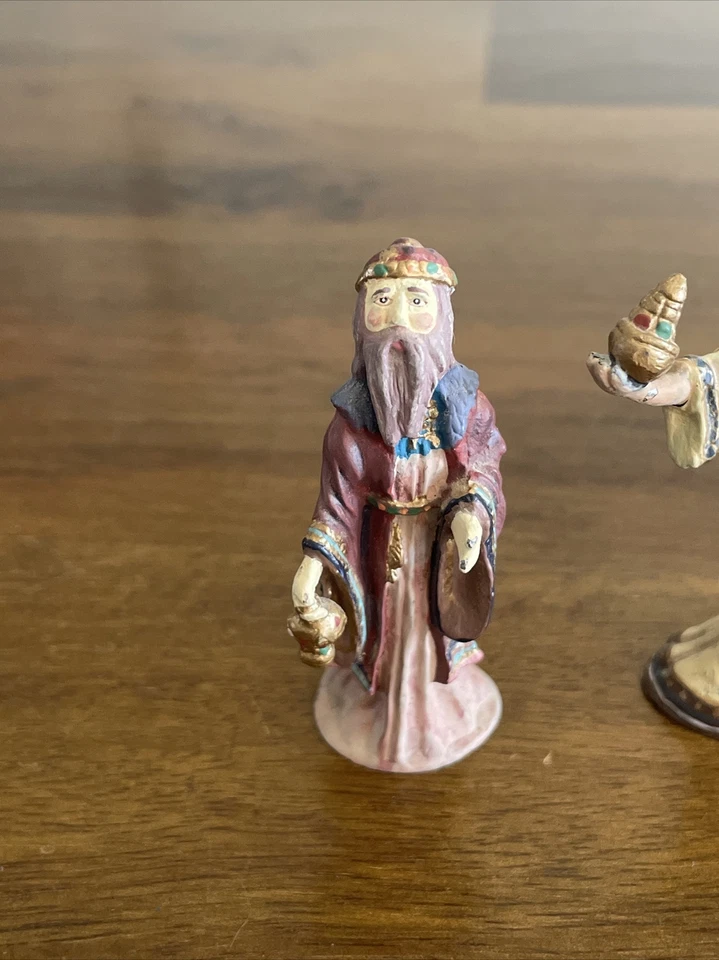 Lot Of 5 Duncan Royale History of Santa 1986 1st/500 Ltd. Edition 3” Christmas - Image 2 of 4