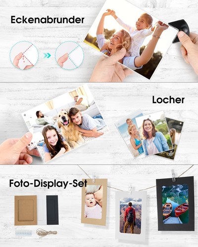 Laminiergerät A3 mit 20 Laminierfolien eingebautem Papierschneider für Schule - Bild 8 von 9