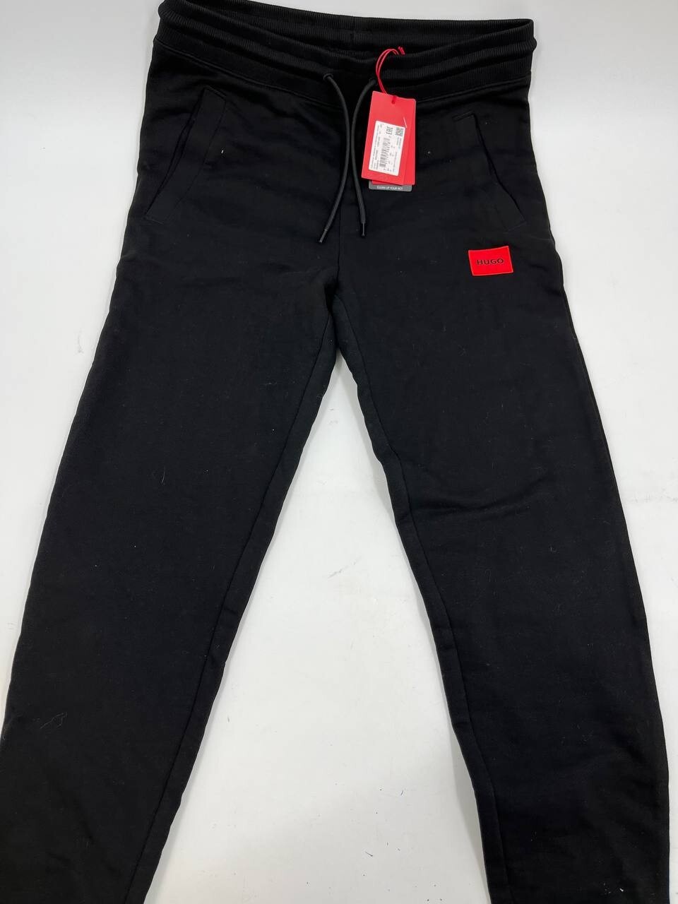 hugo boss tracksuit grey and red