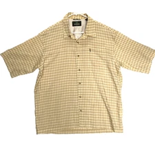 Vintage Redhead Fishing Fisherman Outdoor Camp Modal Plaid Casual Shirt Mens XL