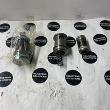 (3) MOOG Hydrolux Hydraulic Cart. Valve  Assy’s, Part Numbers Unknown Mixed Lot