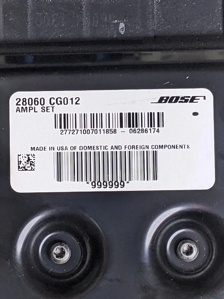 ✅ 05-08 AMPLIFICADOR AMPLIFICADOR DE AUDIO INFINITI FX45 BOSE 28060CG012 OEM Foto 2 de 4