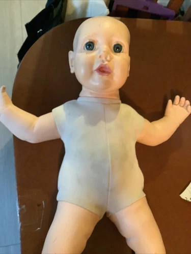 Vintage JTinder Hasbro Bradley  Real Baby 1984-85~19” Needs TLC