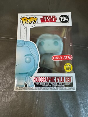 FUNKO POP HOLOGRAPHIC KYLO REN STAR WARS GLOW