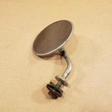 Vintage 1950's 1960's Side View Mirror LH Wing Mirror Assembly Flat Glass