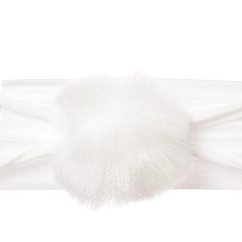 Baby bling pom pom headband 2025