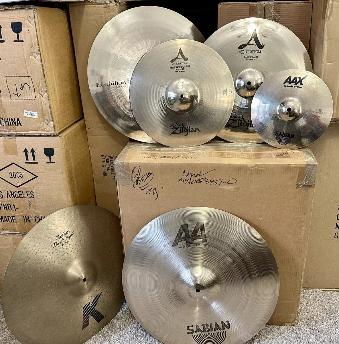 Zildjian and sale sabian