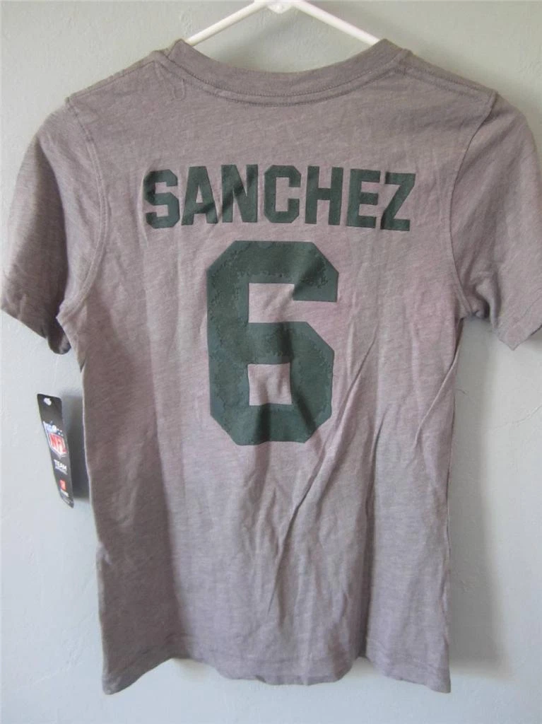 NEW Minor Flaw Mark Sanchez 6 New York Jets YOUTH Sizes S M L XL