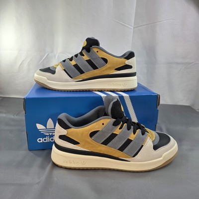 Adidas Men's Size 12 Forum2000 JS3158 Shoes Core Black Oat Off White NIB