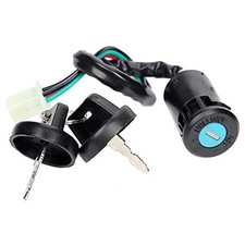 Ignition Key Switch with Cap for 50cc 70cc 90cc 110cc 125cc 150cc 200cc 250cc