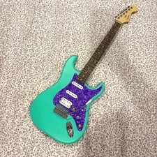 1 of 1 Custom Fender HSS Mod Sea Foam Green /...