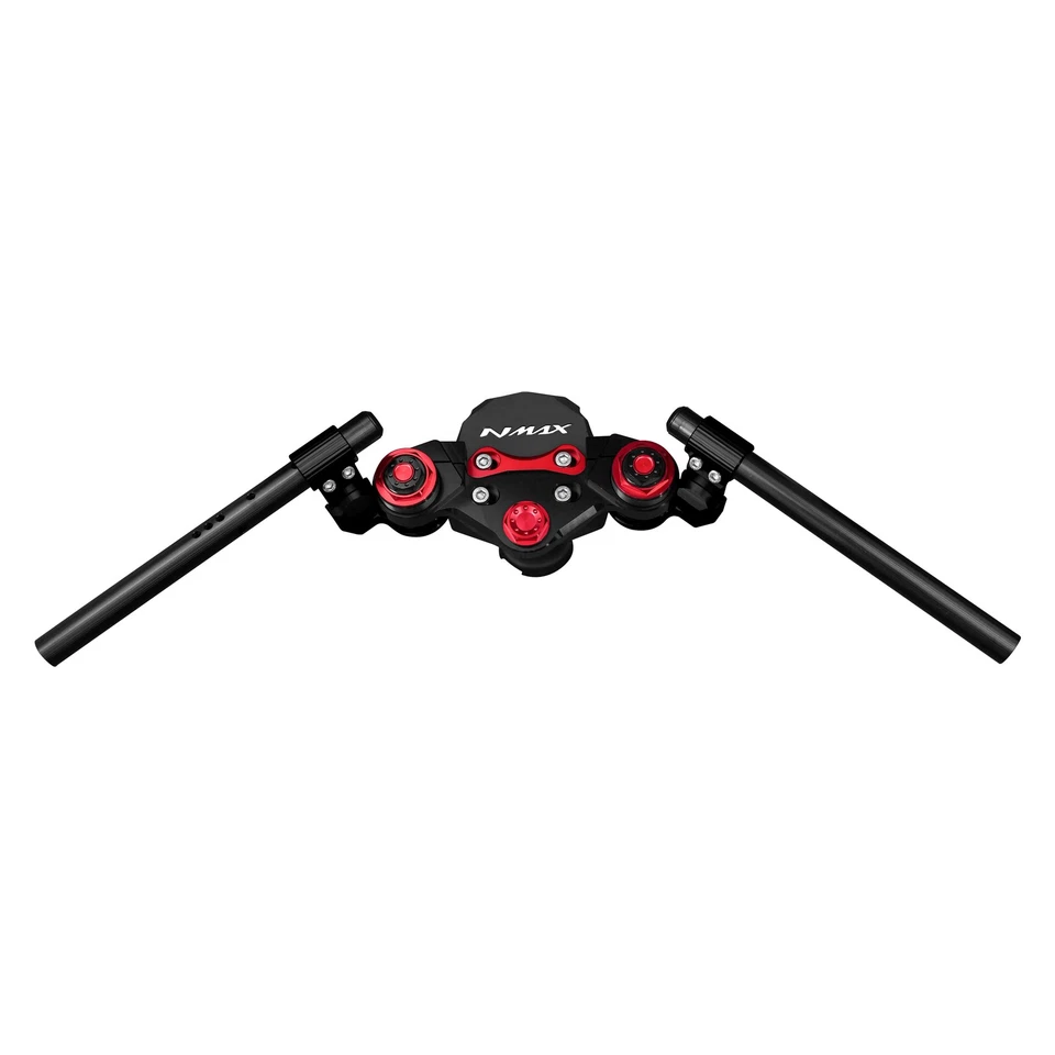 Abrazadera de manillar de tubo de horquilla con clip soportes elevadores altos para Yamaha N-Max 2022-2025 Foto 2 de 4