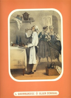 La Gourmandise Menu Alain Denoual  Avenue Daumesnil Paris France 1990's