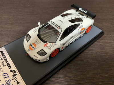 #ad 1 43 Autobarn Gulf White McLaren F1 GTR #6 BPR Monza 4 hours 1995 with case Used $473.83