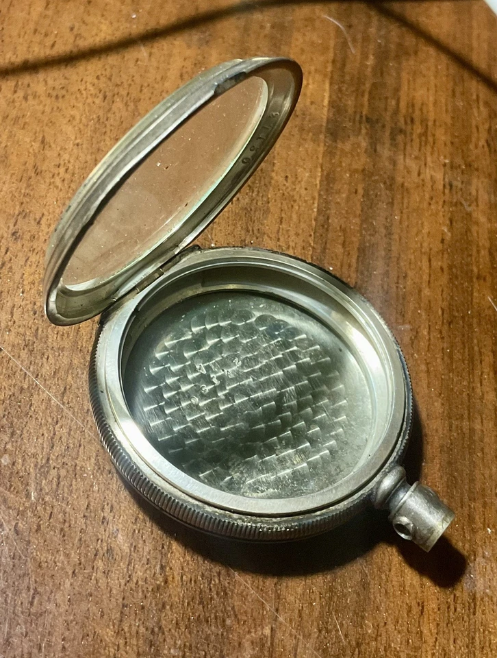 14 SIZE AWW CO AMERICAN WALTHAM POCKET WATCH CASE COIN - Image 3 of 4