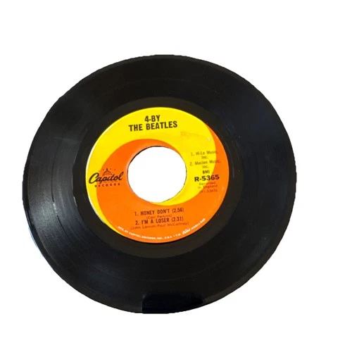The Beatles 4-By The Beatles Capitol Records EP 7" Vinyl Rock 1960s R-5365