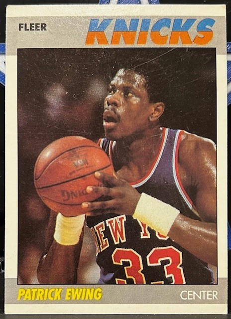 1987-88 Fleer - Patrick Ewing #37
