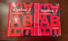 Saxon Algebra 2 Textbook and Solutions Manual