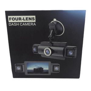 Four Lens Dash Camera Driving Car Recorder WiFi Capable 3.5” LCD Screen