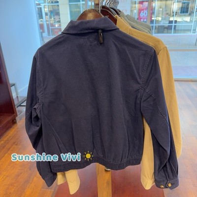 NWT Polo Ralph Lauren Women's Cotton Twill JACKET Navy Choose Size NWT Polo Ralph Lauren Women's Cotton Twill JACKET Navy Choose Size