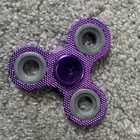 Hand Stress Relief Focus Fidget Spinner Toy Purple — photo 4