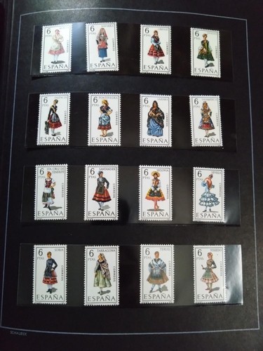 Spanien 1968 - 1975 ** Sammlung im Klemmbinder - Bild 5 von 8