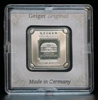 GEIGER EDELMETALLE 10 Grams 9999 Fine Silver Bar Encapsulated w/Serial Number