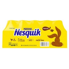 Nesquik Chocolate Milk Beverage, 8 Fluid Ounce Pack of 15