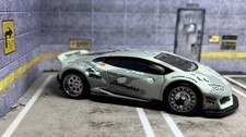 CUSTOM LB-WORKS Lamborghini Huracan • Auto Premium Hot Wheels • Ruote Cromate