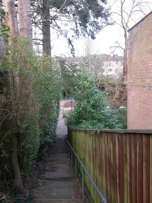 Photo 6x4 Westbourne: view across the Gardens from footpath A02 Bournemou c2017