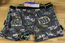 Wonder Nation Boys Boxer Briefs Underwear- 3-Pack-Graffiti-XL 14-16 -NWT